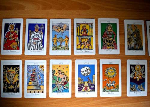 tarot cards - Clear Sky Meditation Centre